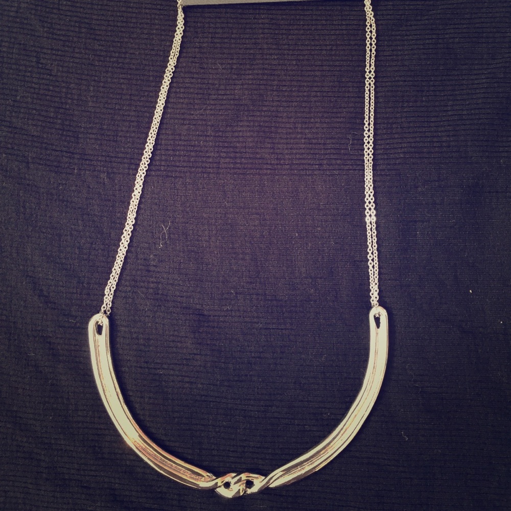 2/$8 Silver necklace from Express NWT